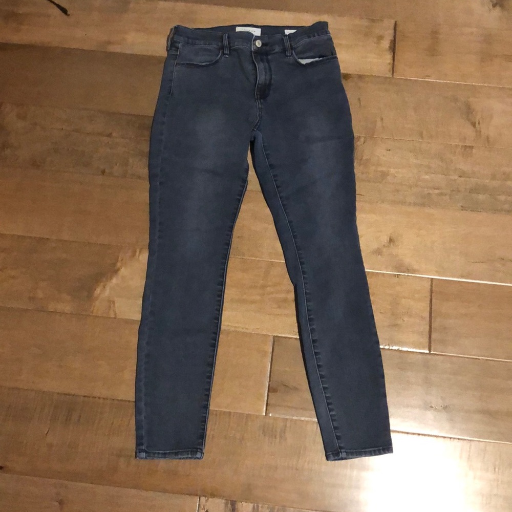 Dark grey wash jeans